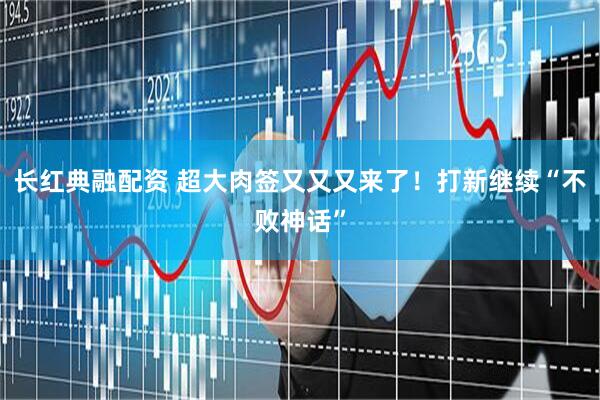 长红典融配资 超大肉签又又又来了！打新继续“不败神话”