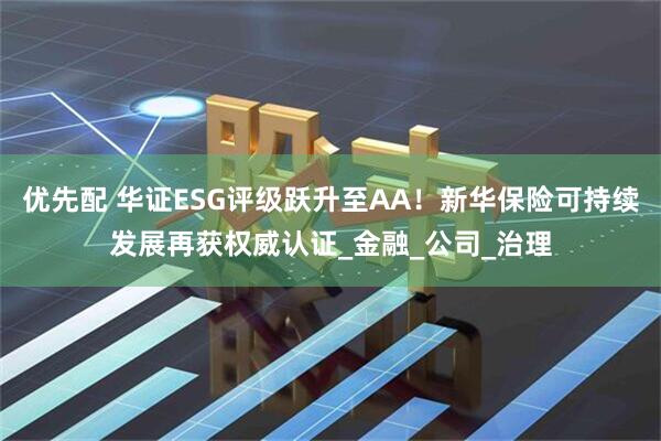 优先配 华证ESG评级跃升至AA！新华保险可持续发展再获权威认证_金融_公司_治理